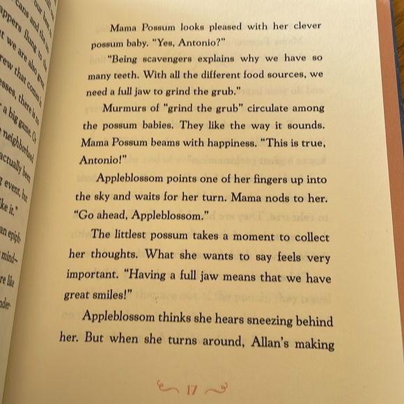 Appleblossom the Possum by Holly Goldberg Sloan Hardcover NEW - Picture 3 of 4